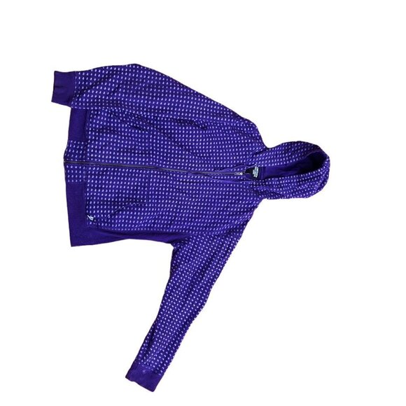 Vintage Stussy Monogram Hoodie XL Purple - Picture 7 of 13